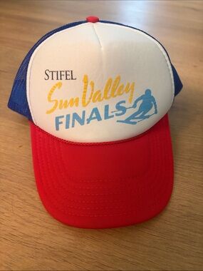 OTTO Red White Blue Trucker Hat - Sun Valley Finals